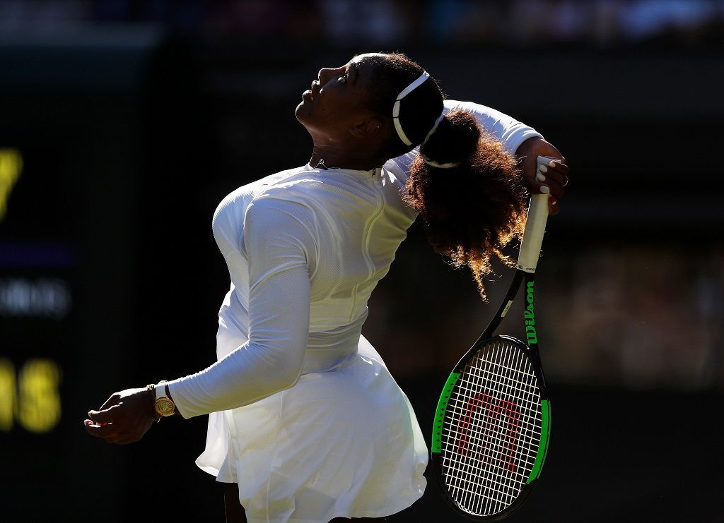 Wimbledon 2018, první den (Serena Williamsová)