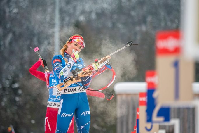 SP, Ruhpolding, štafeta Ž: Gabriela Koukalová