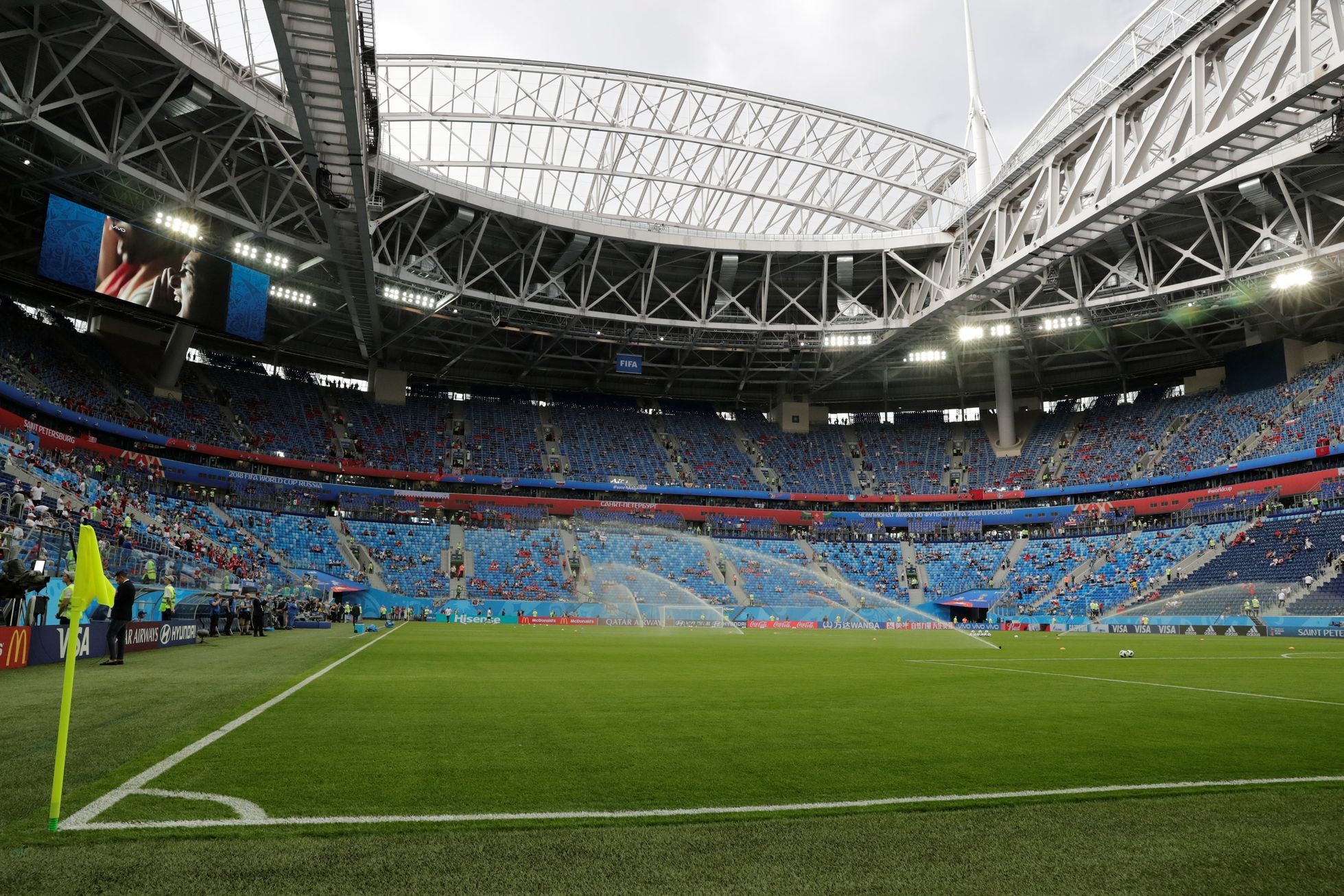 Stadiony pro MS 2018: stadion v Petrohradě