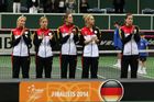 Video: Kolosální trapas při Fed Cupu, Američané zpívali Němkám nacistickou hymnu