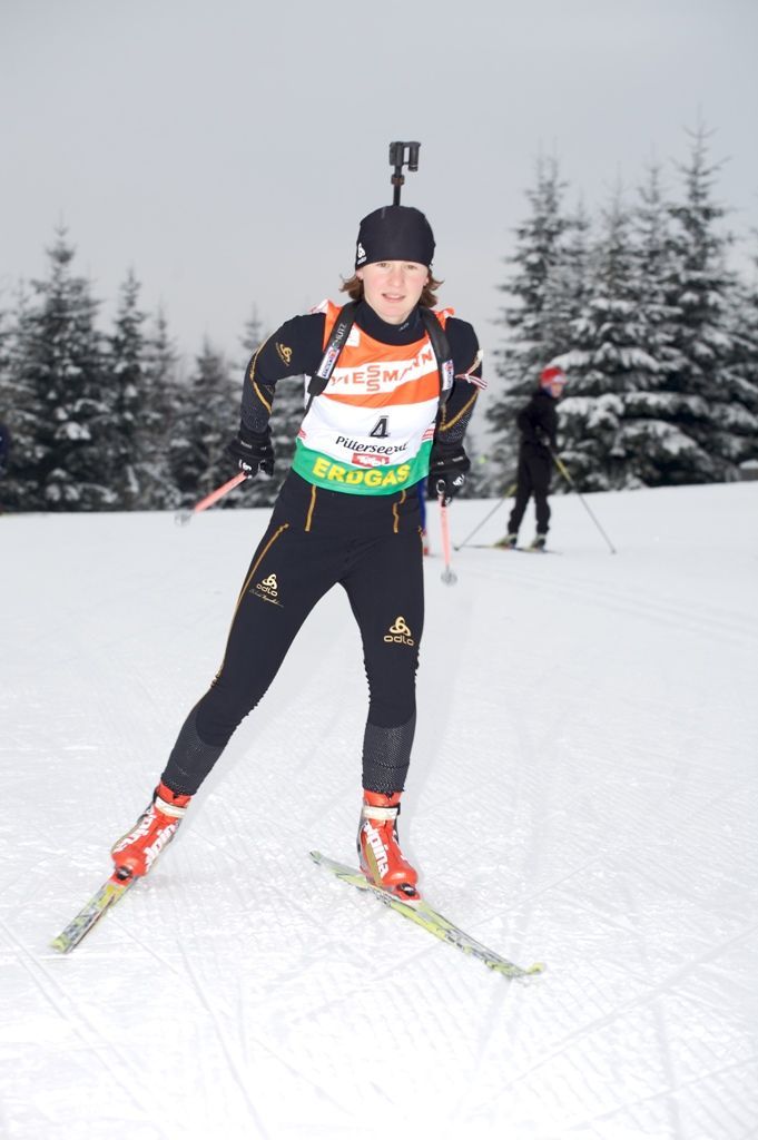Česká biatlonistka Veronika Vítková