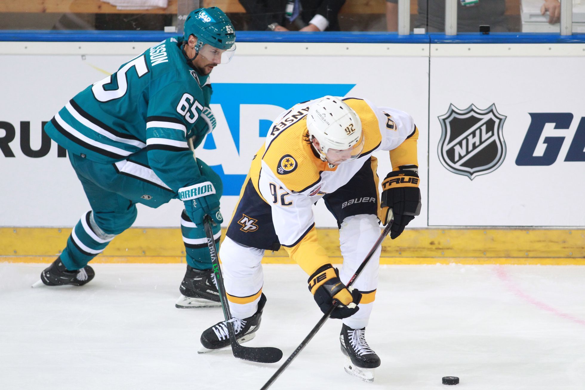 San Jose Sharks vs. Nashville Predators v Praze