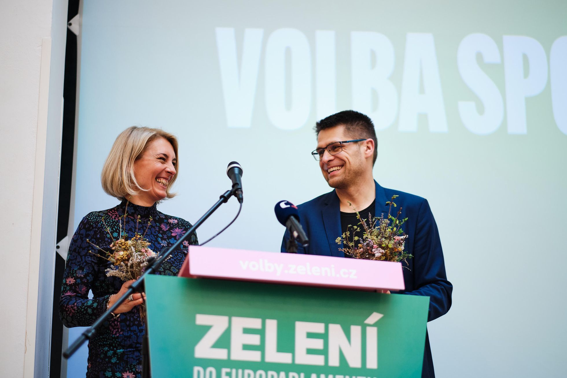 Dvojice Magdalena Davis - Michal Berg byla v březnu 2024 opakovaně zvolena do vedení Strany zelených.