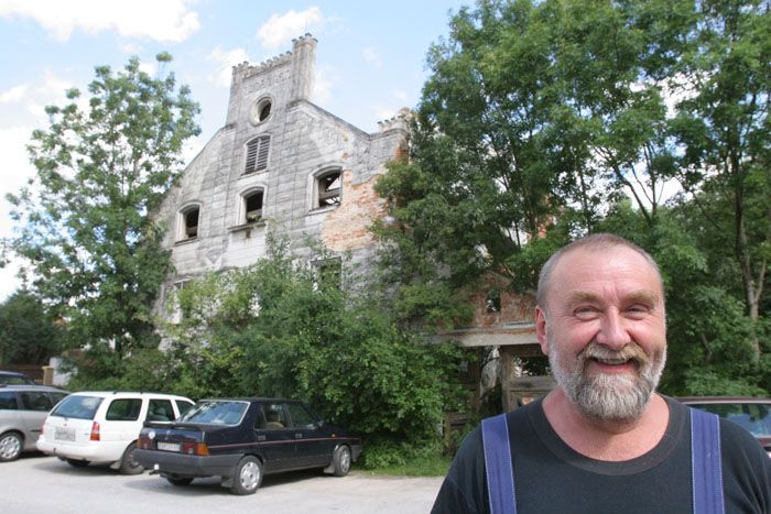 Silnice skrz Trhové Sviny