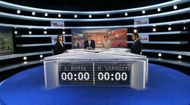 Royalová Sarkozy Francie televize