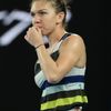 Simona Halepová ve čtvrtém kole Australian Open 2019