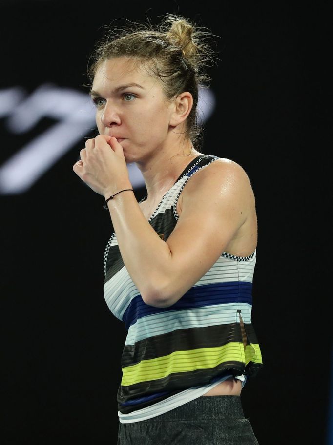 Simona Halepová ve čtvrtém kole Australian Open 2019