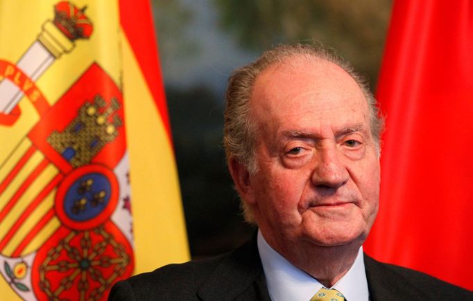 Španělskký král Juan Carlos.