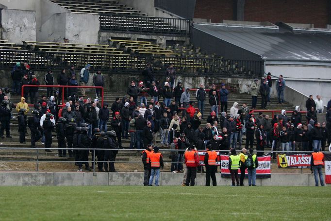 Příprava, Sparta - Trenčín: fanoušci Trenčína