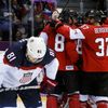 Kanada - USA: zklamaný Phil Kessel, zatímco Kanada slaví postup do finále