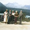 Historie, Tatry, hory, Slovensko, kolorované fotografie, retro