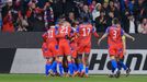 Radost Plzně v zápase EL Viktora Plzeň - Lazio