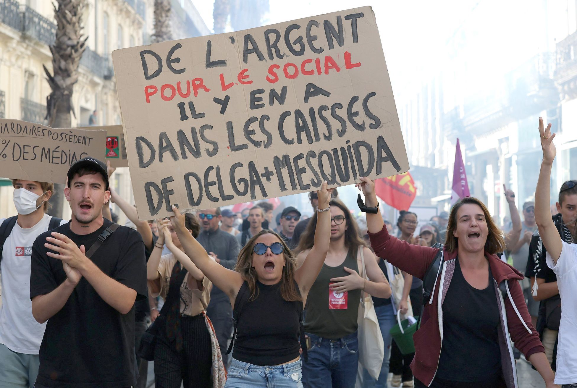 Francie, protesty, Macron, vláda, nepokije, demonstrace,