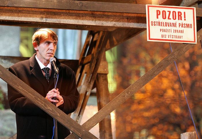 Na Václavském náměstí stojí lágr