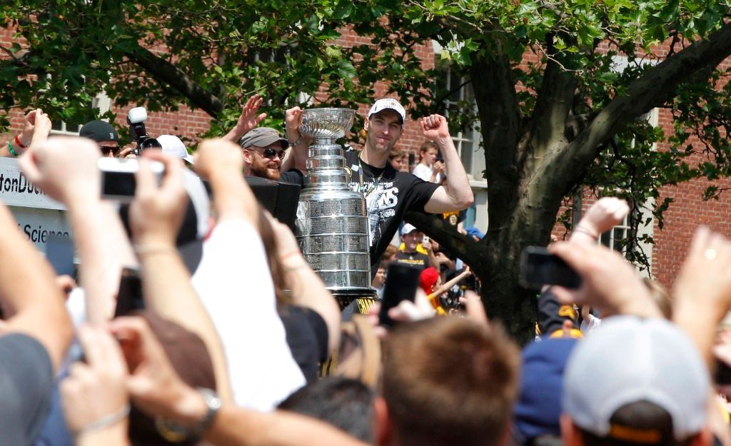 Bostonské oslavy Stanley Cupu