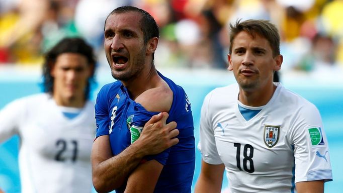 MS 2014, Uruguay-Itálie: Giorgio Chiellini