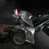 Nehoda osobního vozu a kamionu na Šumpersku