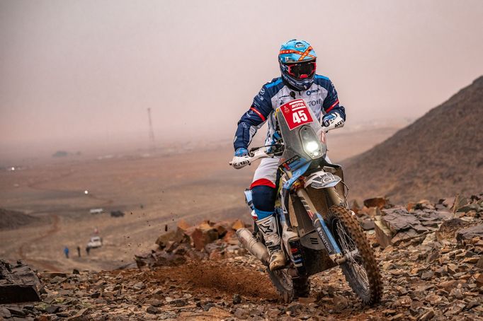 David Pabiška před Rallye Dakar 2024