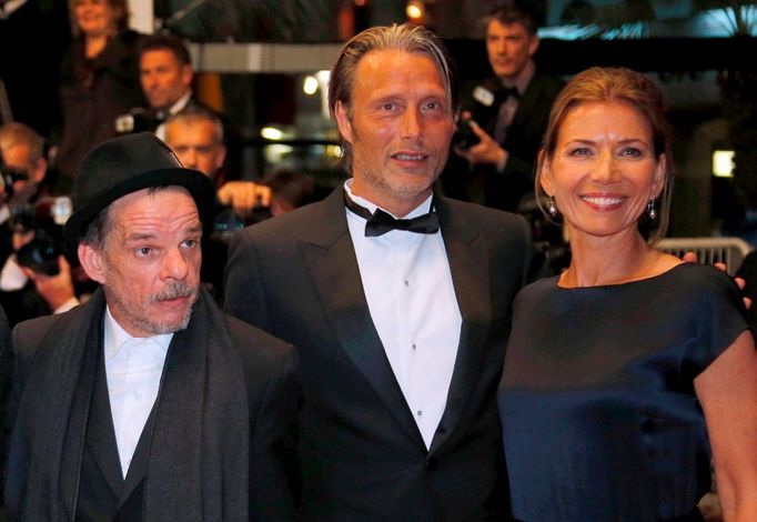 Denis Lavant, Mads Mikkelsen and his wife Hanne Jacobsen - Michael Kohlhass