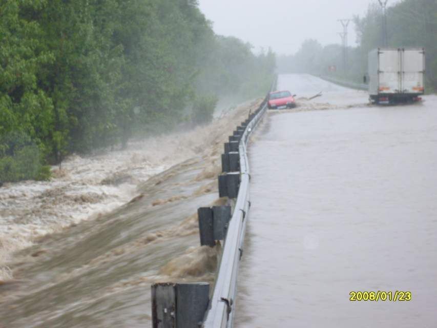 Povodně - Chotěbuz - 2010