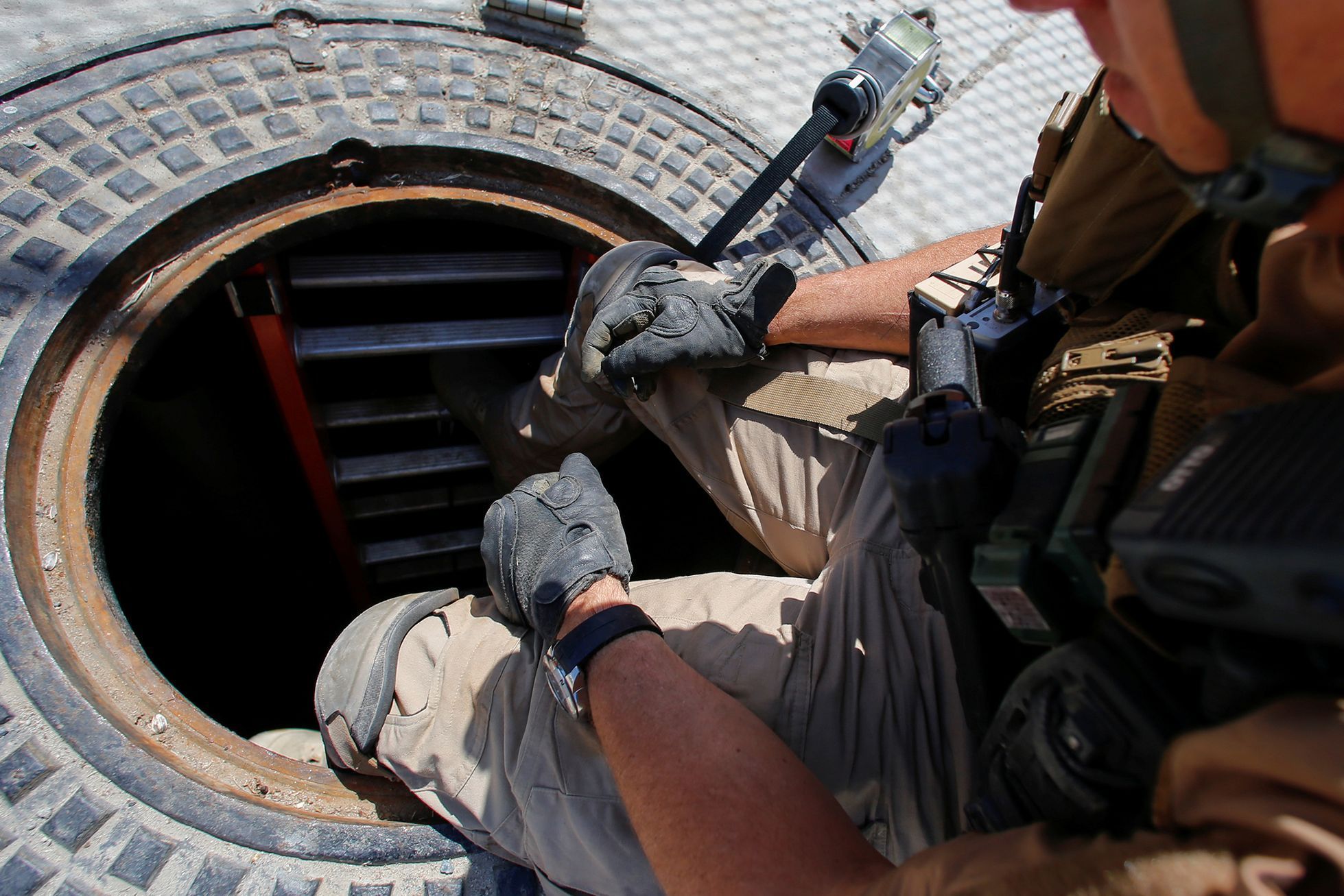 Fotogalerie / Pašerácké tunely na hranici mezi Mexikem a USA / Červen 2018 / Reuters / 2