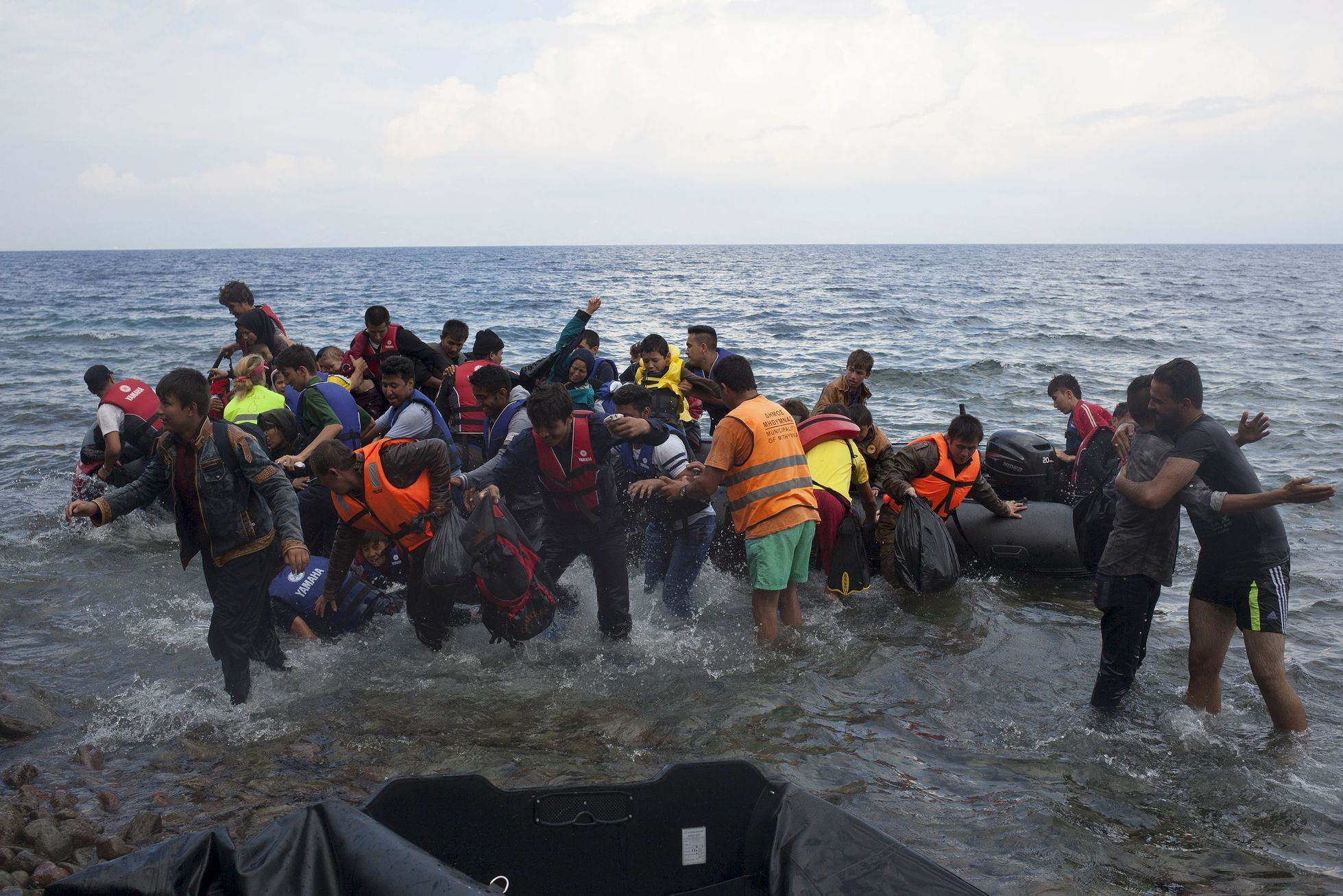 Uprchlíci - Středozemní moře