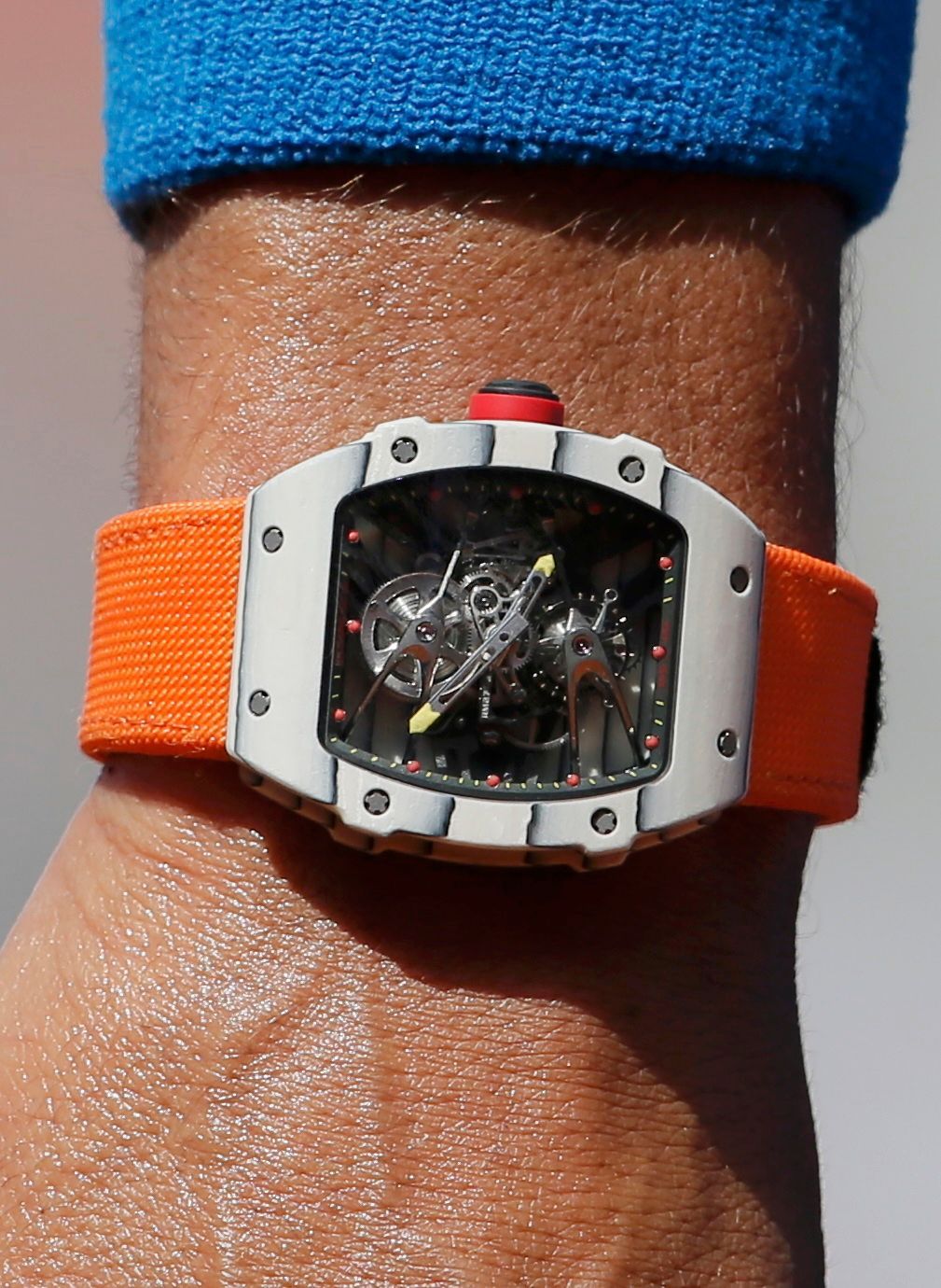 French Open 2015: Rafael Nadal - hodinky RM 27-02 Tourbillon značky Richard Mille