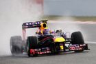 FOTO Rychlý Nico a duha. Piloty F1 trápily rozmary počasí