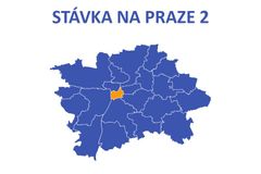 Dopravní situace v době stávky - Praha 2