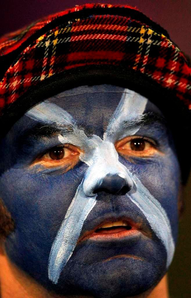 Fanoušci na MS v rugby: Skotsko