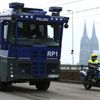 Demonstrace v Kolíně nad Rýnem na podporu tureckého prezidenta Recepa Erdogana