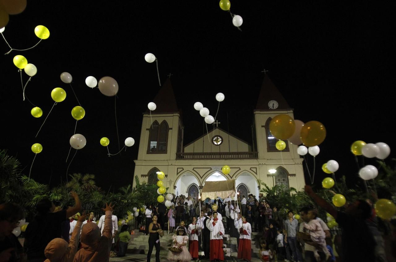 Velikonoční procesí v Kostarice