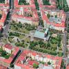 Kostel Nejsvětějšího srdce Páně, Praha, Vinohrady, Náměstí Jiřího z Poděbrad, historie, stavba, Domácí