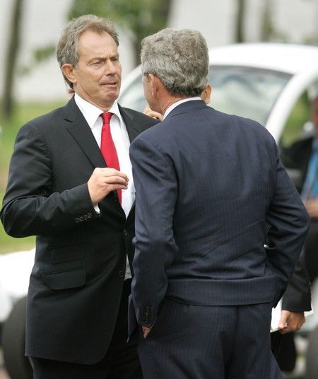 Bush a Blair