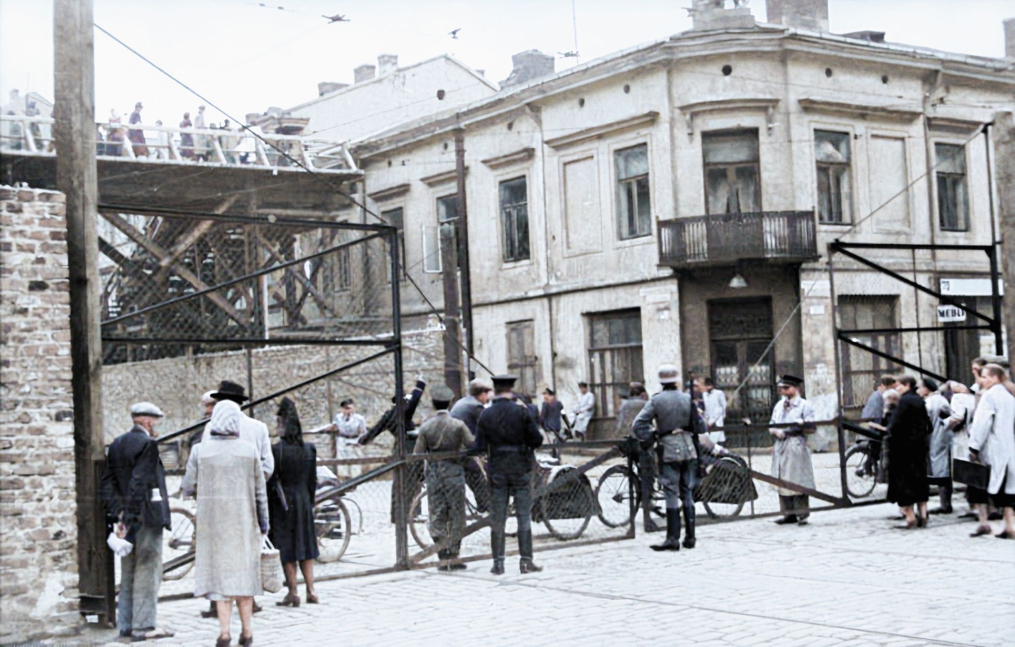 Varšavské ghetto, Varšava, Holocaust, Nacismus, Válka, Židé, Polsko
