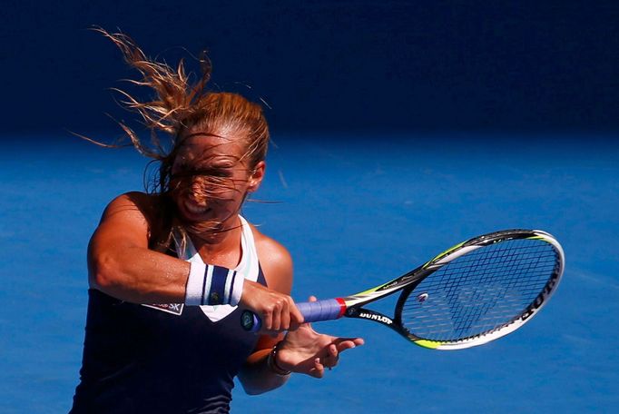 Dominika Cibulková postoupila do finále Australian Open 2014