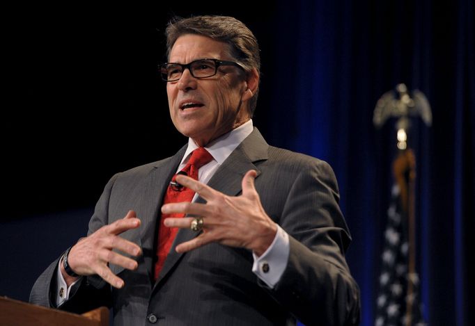 Rick Perry, bývalý guvernér Texasu a republikánský kandidát na prezidenta.