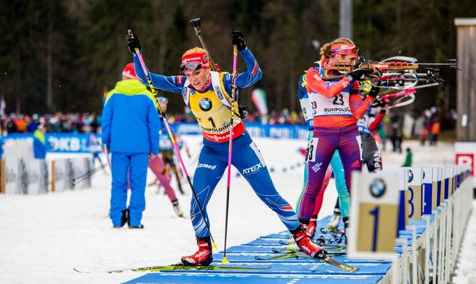 SP v biatlonu, hromadně Ž: Gabriela Soukalová