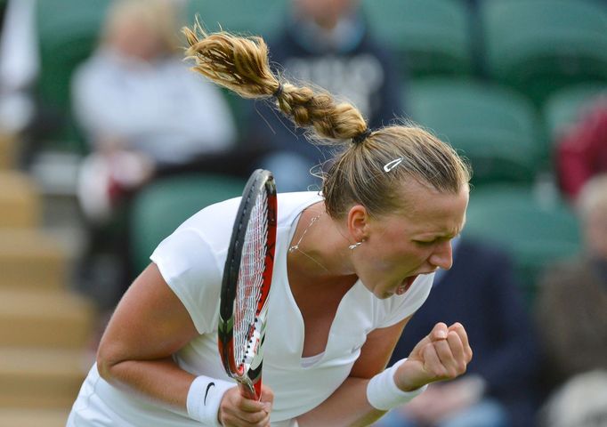 Petra Kvitová ve Wimbledonu