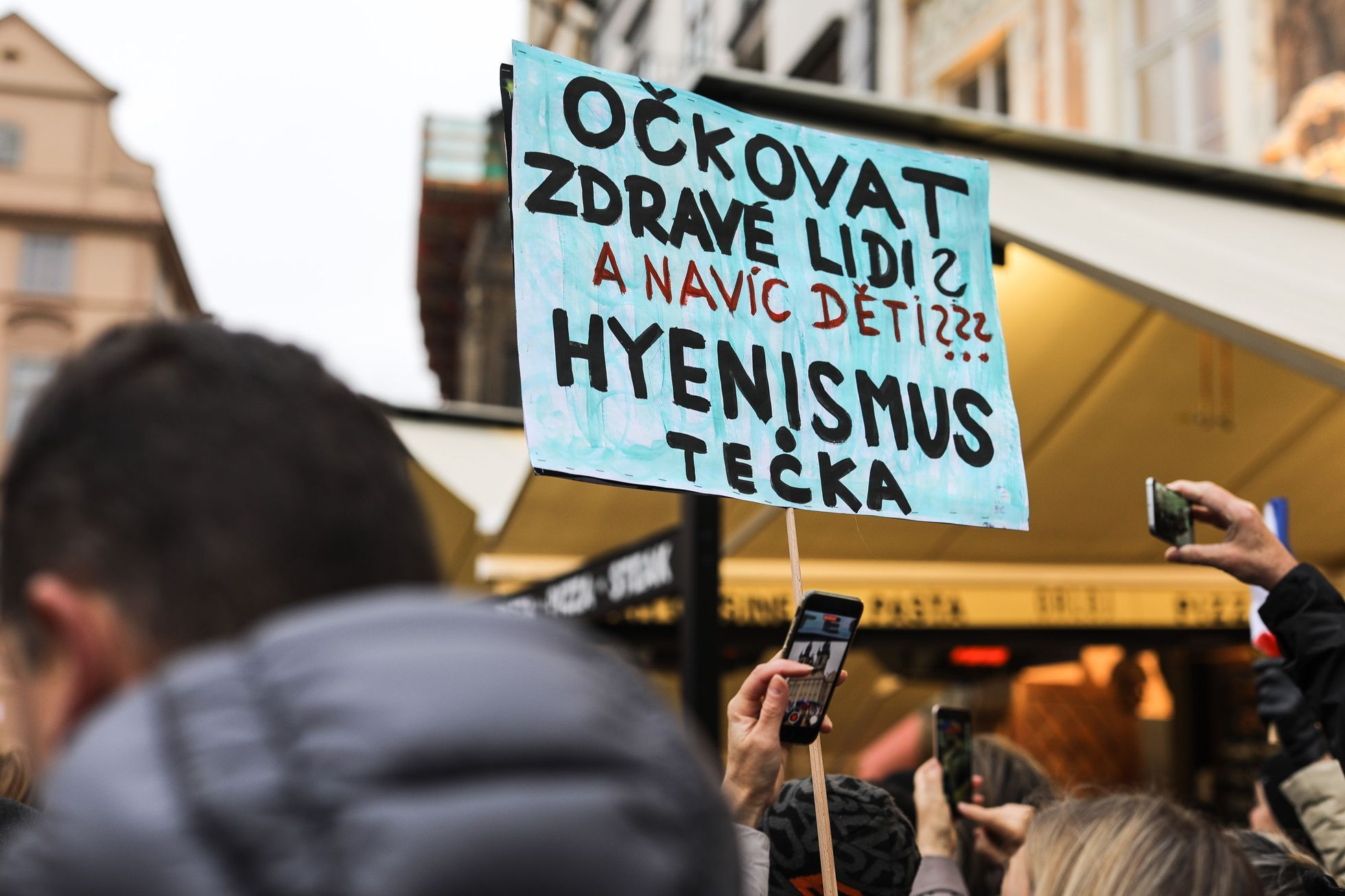 17. listopad 2021, státní svátek, Sametová revoluce, 17. 11. 2021, Národní třída, Hlávkova kolej