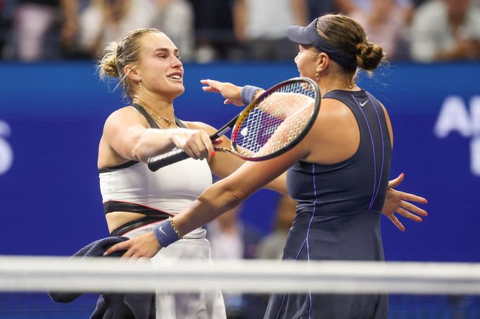 Aryna Sabalenková - Amanda Anisimovová, finále US Open 2025