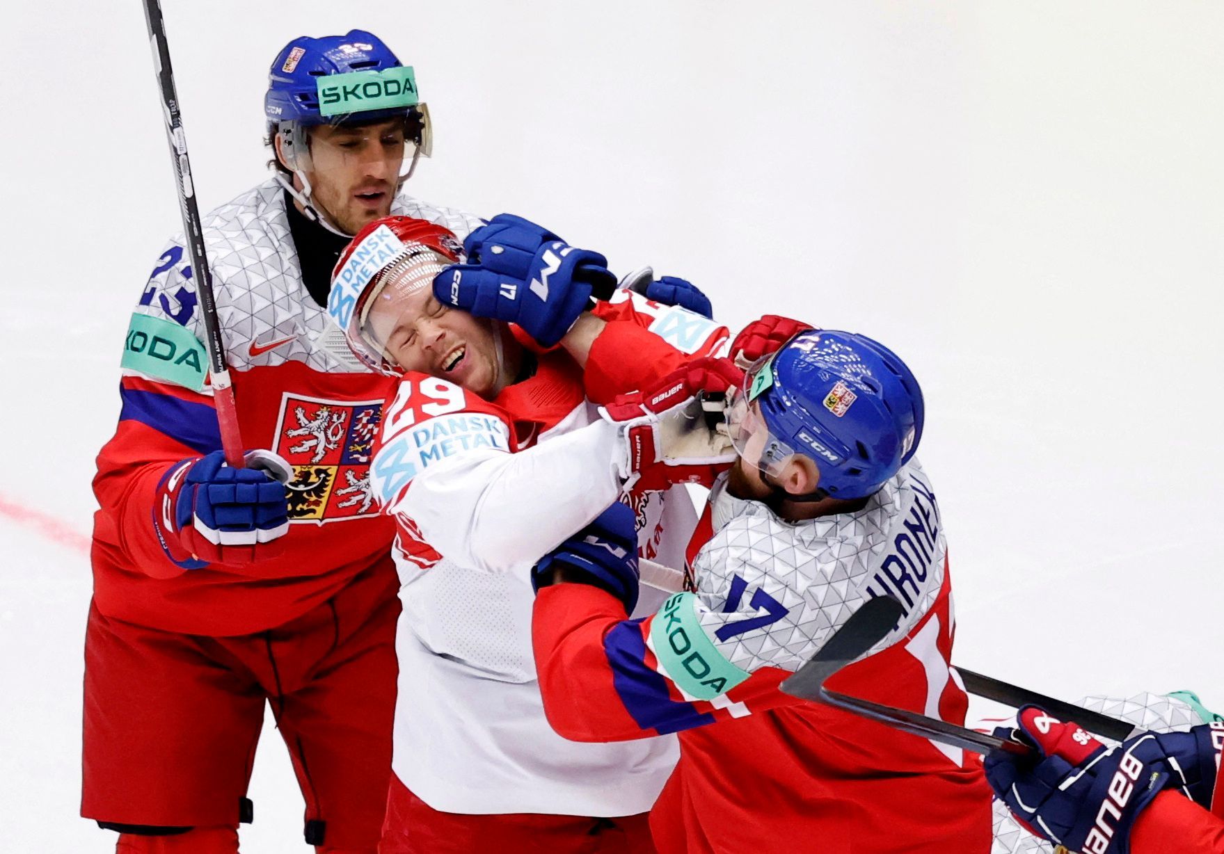 IIHF World Championships - Group B - Czech Republic v Denmark