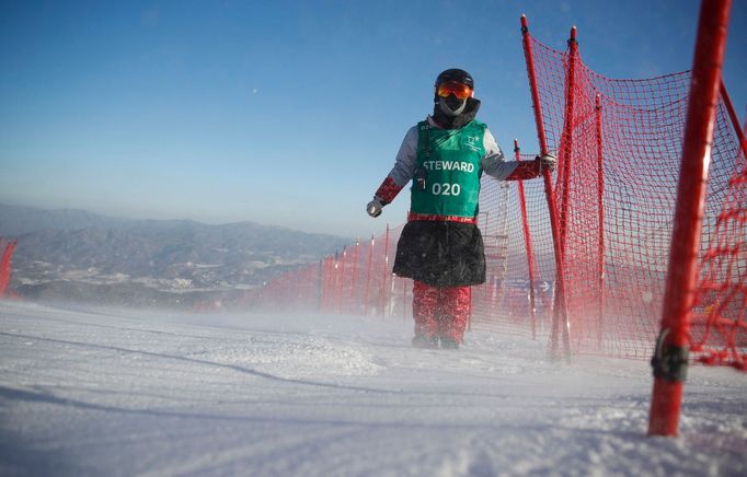 ZOH 2018, zrušený obří slalom