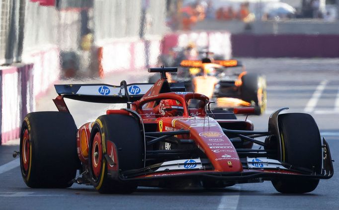 Charles Leclerc, Ferrari ve VC Ázerbájdžánu F1 2024