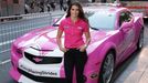 NASCAR 2013: Danica Patricková a pace car Chevrolet Camaro SS