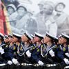 Vojenská přehlídka v Moskvě k výročí druhé světové války 9.5. 2016