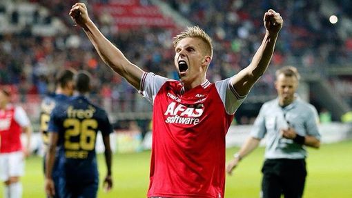 AZ Alkmaar (radost po vítězství nad PSV)