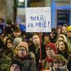 Demonstrace za spravedlnost pro oběti sexuálního násilí, znásilnění