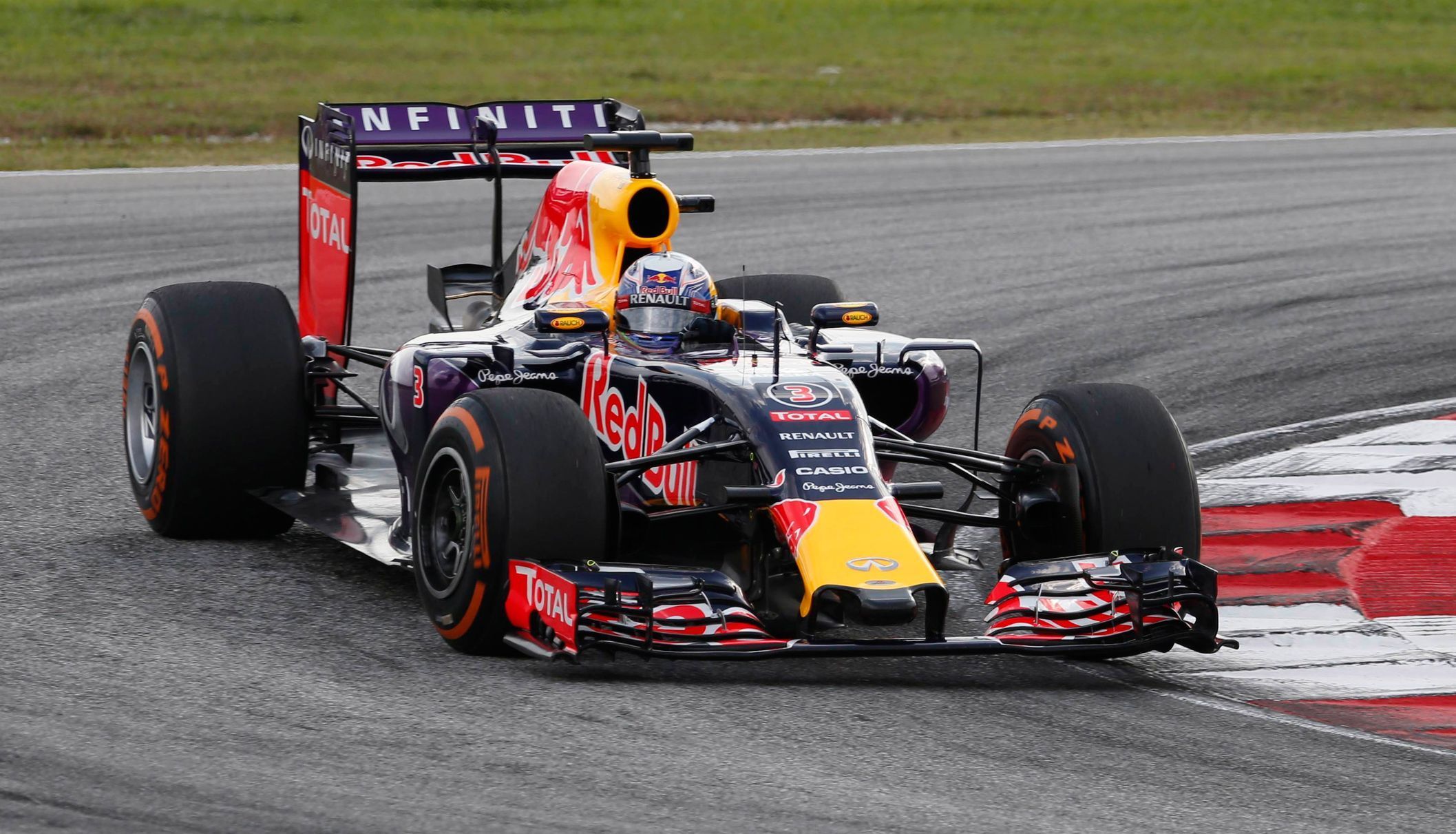 F1, VC Malajsie 2015: Daniel Ricciardo, Red Bull
