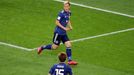 Keisuke Honda slaví gól v zápase Japonsko - Senegal na MS 2018